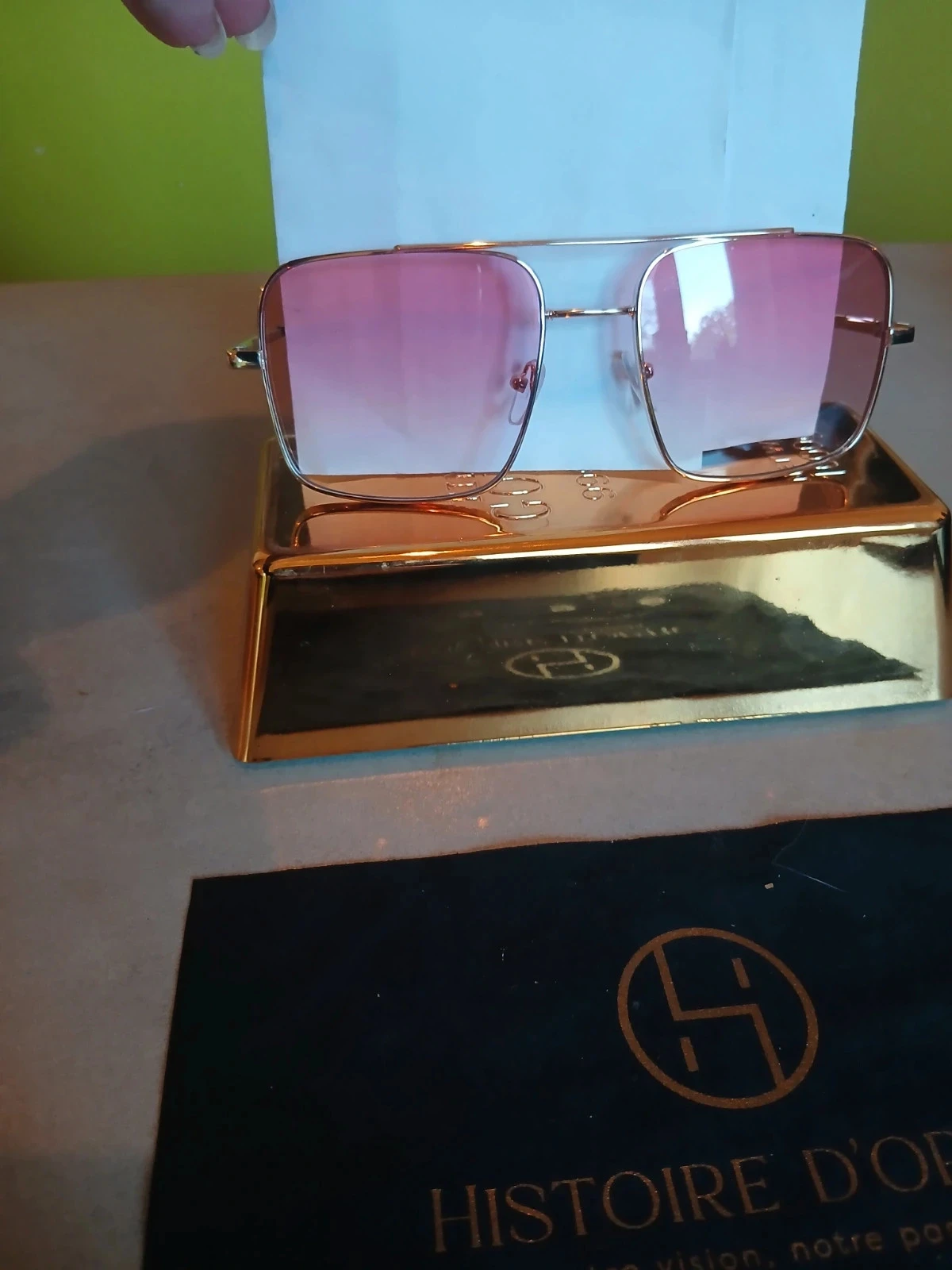 Óculos de Sol Luxo - Modelo CV2007 (Estilo 'Histoire d'Optic') – photo 5